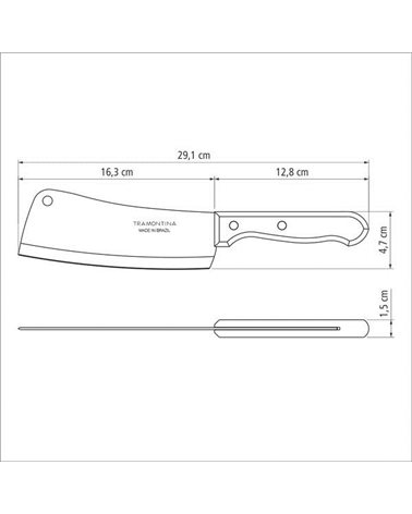 Нож секач TRAMONTINA DYNAMIC, 152мм (22319/106)