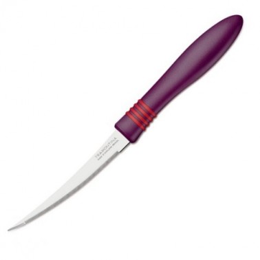 Наборы ножей TRAMONTINA COR & COR ножей томатных 102 мм 2 шт фиол. ручка (23462/294)