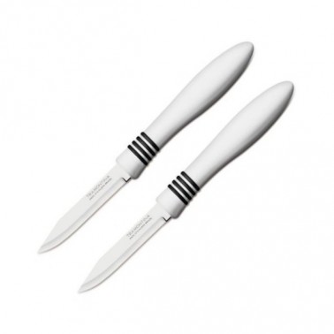 Наборы ножей TRAMONTINA COR & COR X2 ножей 76 мм для овощей с белой ручой (23461/283)