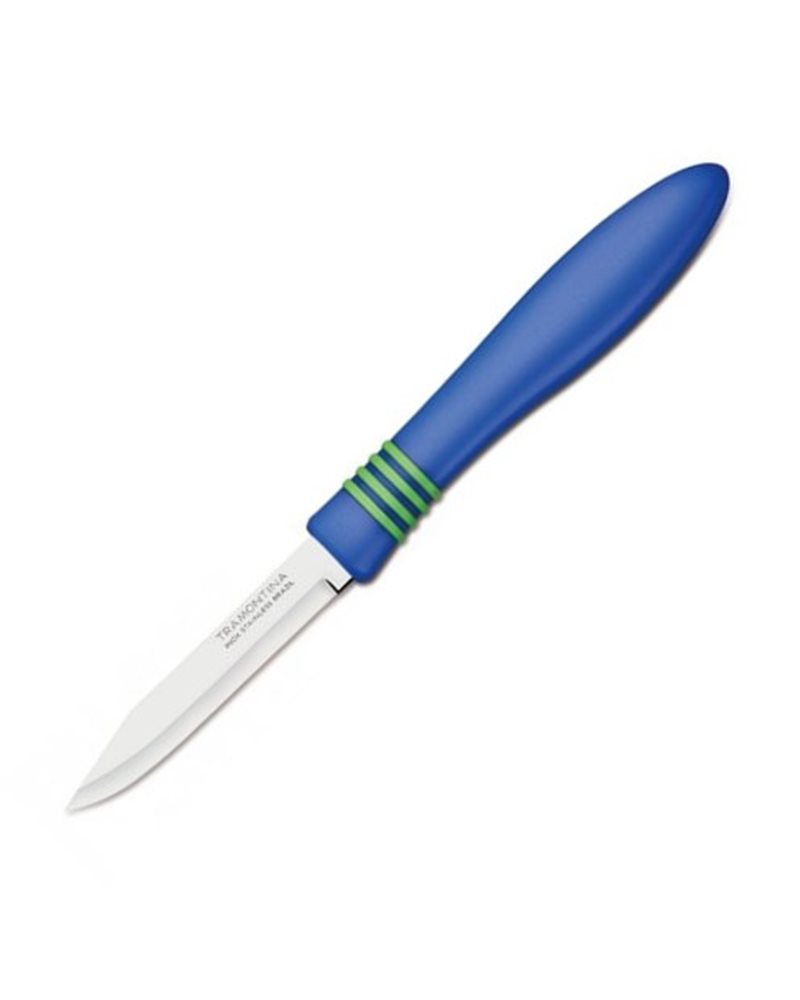 Наборы ножей TRAMONTINA COR & COR X2 ножей 76 мм для овощей синий ручой (23461/213)