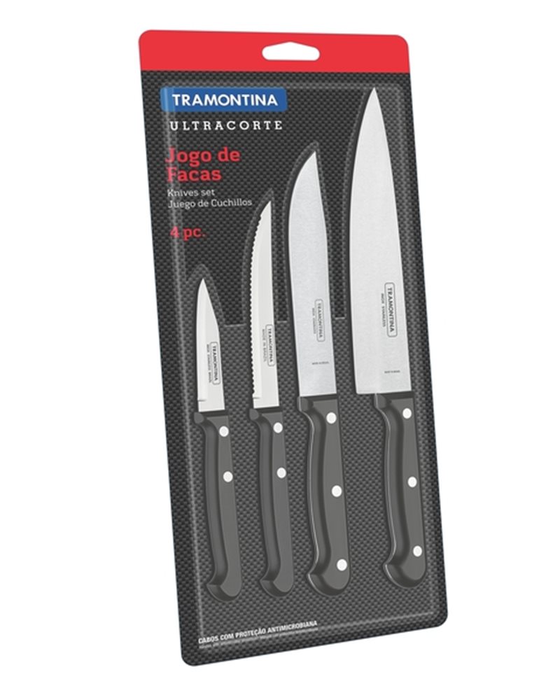 Набір ножів TRAMONTINA ULTRACORTE, 4 предмети (23899/061)