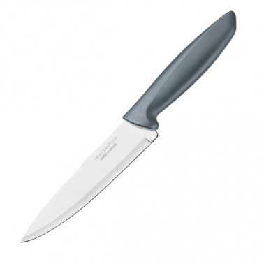 Наборы ножей TRAMONTINA PLENUS grey н-р 3пр (нож 76,178мм,плас.дост)инд.бл (23498/614)