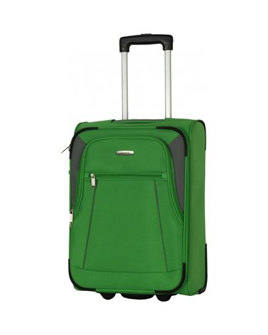 Чемодан Travelite Portofino на 2 колеса S зеленый 34 л, 2.6 кг, 36*52*20 см TL091907-80