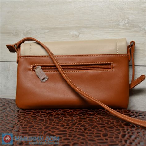 Сумка экокожа David Jones CM5045 Cognac (24x14x2cm)