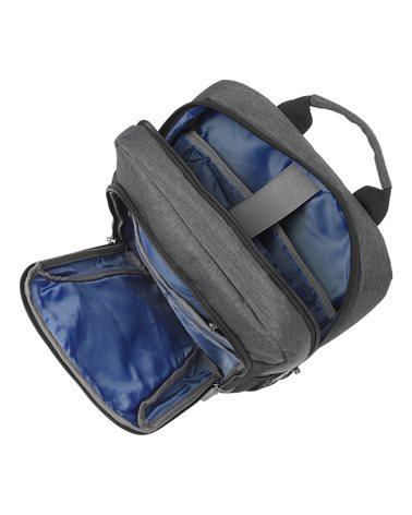 Рюкзак Travelite @Work Slim с отделом для ноутбука 13' серый 10 л, 0.7 кг, 28*40*9 см TL001742-04