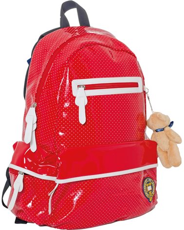 Рюкзак 1 Вересня X121 "Oxford", 32*16.5*43см  для для девочки|красный|